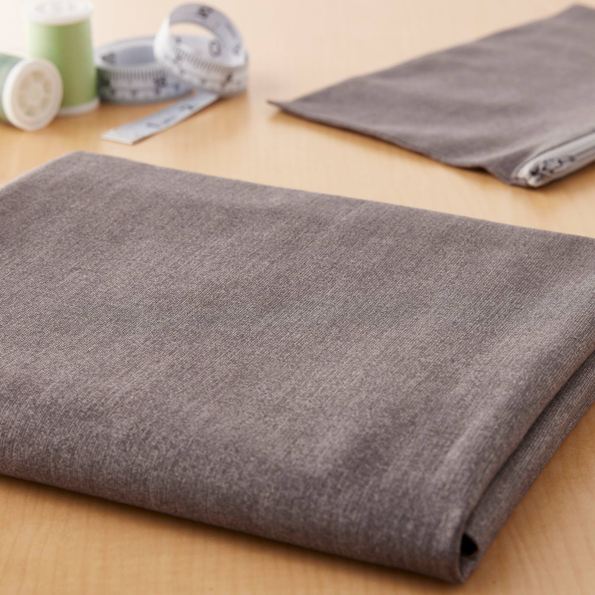 Northcott Retro Chic Gray Linen Texture Cotton Fabric